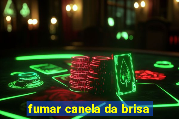 fumar canela da brisa